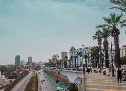 Le boulevard Front de mer à oran