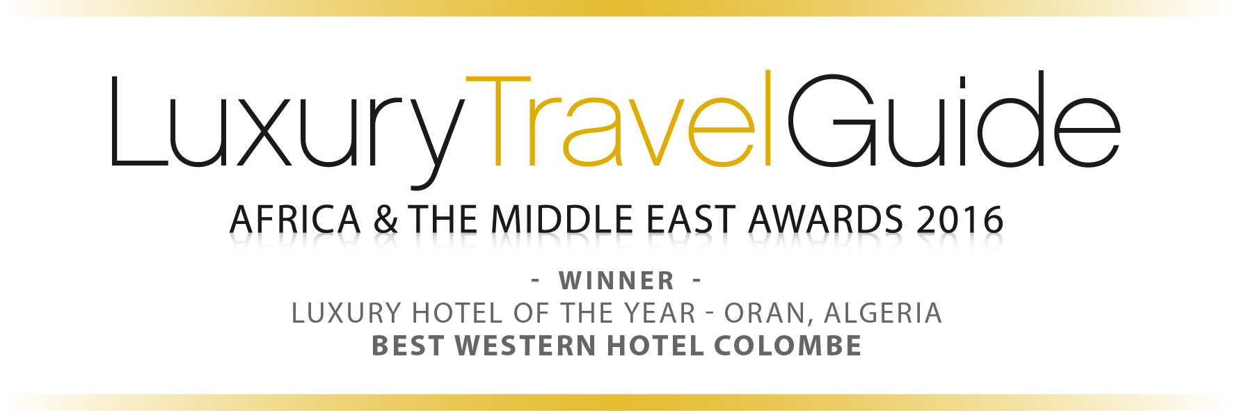 Award Luxury Travel Guide 2016